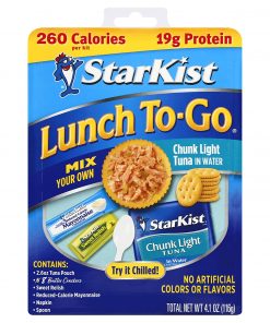 StarKist Lunch To-Go Chunk Light Pouch - Mix Your Own Tuna Salad - (Packaging May Vary) (Pack of 12)