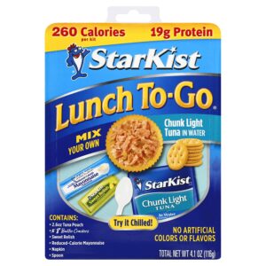 StarKist Lunch To-Go Chunk Light Pouch - Mix Your Own Tuna Salad - (Packaging May Vary) (Pack of 12)