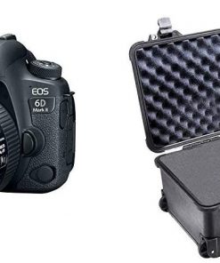 Canon EOS 6D Mark II DSLR Camera with EF 24-105mm USM Lens - WiFi Enabled + Pelican 1510 Case