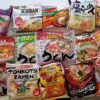 Variety ramen udon pho mi goreng noodle sample pack set FREE Chopsticks