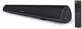 Sound Bar, BYL 80W Home Theater Soundbar System with IR Learning Function, Wired and Wireless Bluetooth Audio Speaker (Treble/Bass Adjustable,34-Inch, 2018 Beef Up Version) (Renewed)