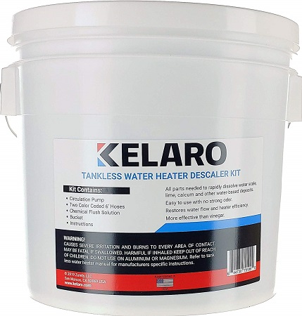 Kelaro Tankless Water Heater Flushing Kit with Rectorseal Calci-Free