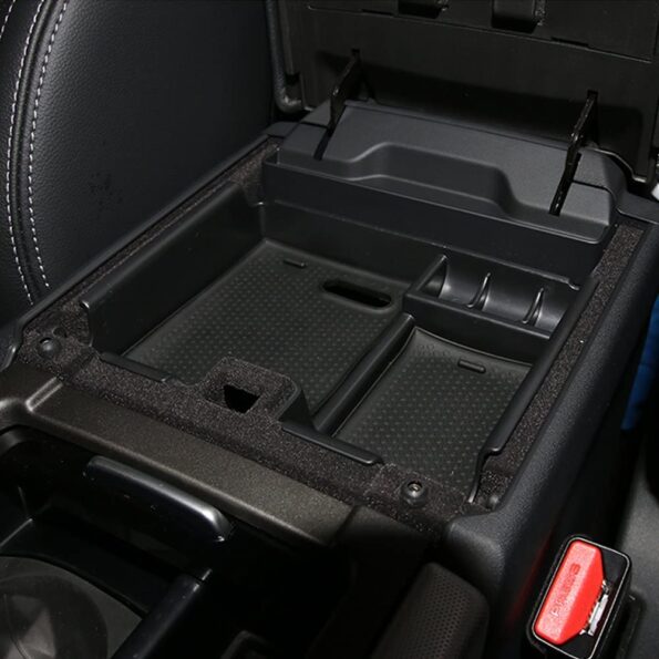 etopmia Central Armrest Storage Box Car Organizer Container Tray accessories fit for Land Range Rover Evoque 2014-2016