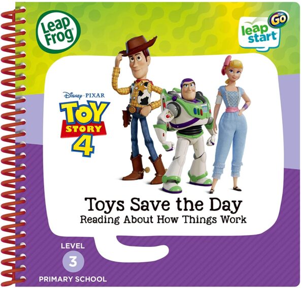 LeapFrog 465003 Toy Story 4 Activity Book, Multicolour