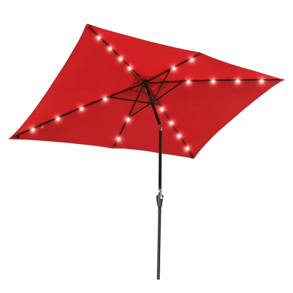 outdoor-furniture-10x65ft-aluminum-patio-umbrella-w-20-leds-red-