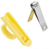 YELLOW Baby Nail Care Infant Nail Clipper Toddler Nail Scissors Prevent Scratch